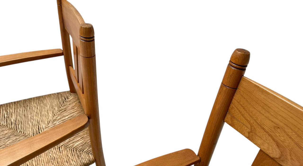 Two Art Nouveau Brabant Club Chairs or Easy Chairs by Willem Penaat, 1900s